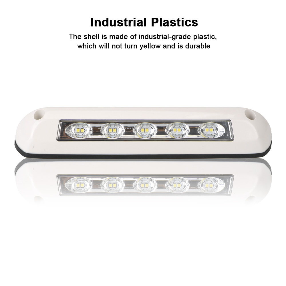 Impermeável RV Van Trailer Lâmpada Exterior, LED Toldo Porch Light, Caravan Interior Wall Lâmpadas, 12V, 24V Light Bar