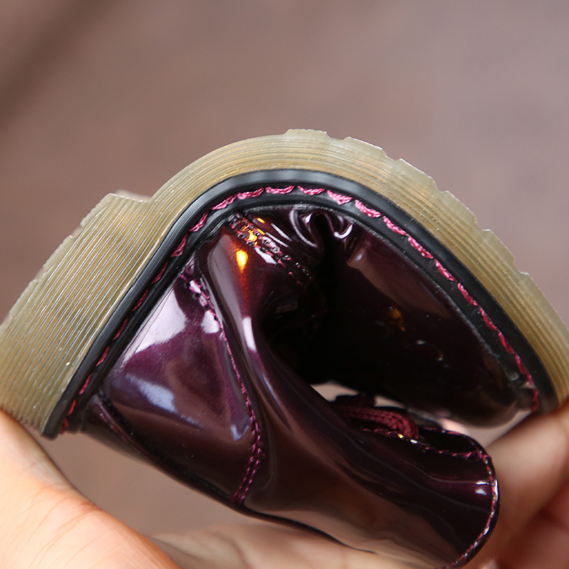 Mùa Thu Đông Trẻ Em Ủng Trẻ Em Giày Đi Mưa Nữ Boots Unisex Da PU Dành Cho Trẻ Em Đi Xe Giày