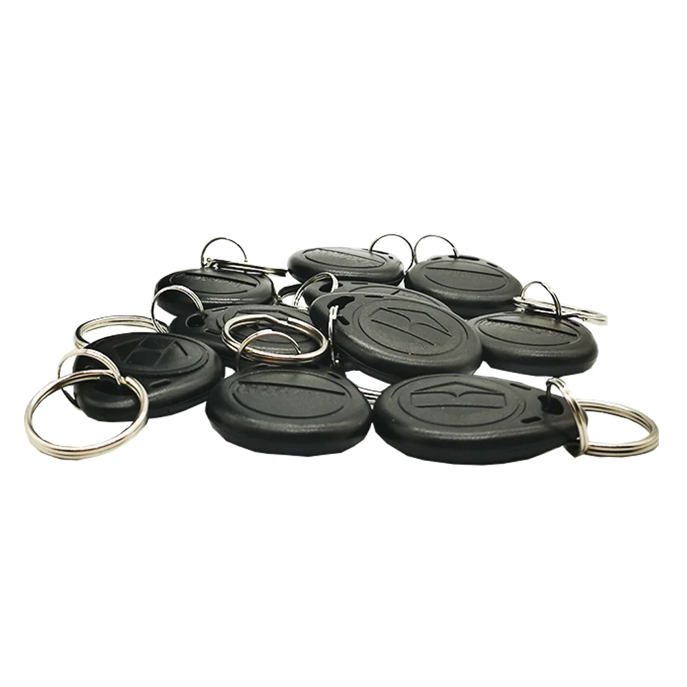 10PCS อ่านเท่านั้น TK4100 Proximity 125Khz RFID Keyfobs Card Access Control Key Chain การ์ด