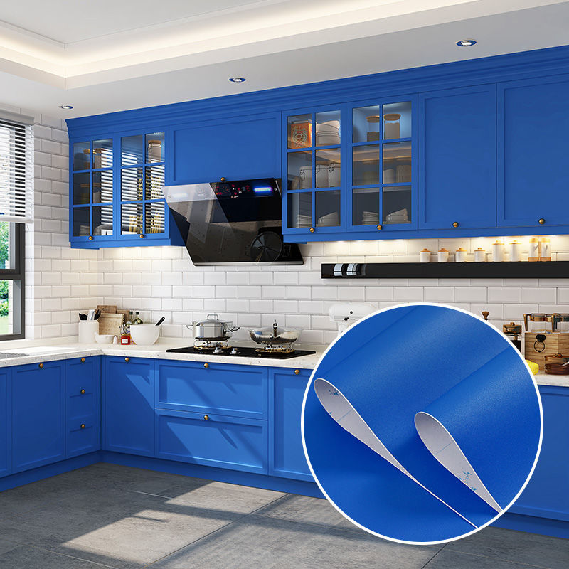 Papel de Contacto gris mate para decoración del hogar, pegatinas de pared impermeables, PVC, autoadhesivo, para sala de estar, armario