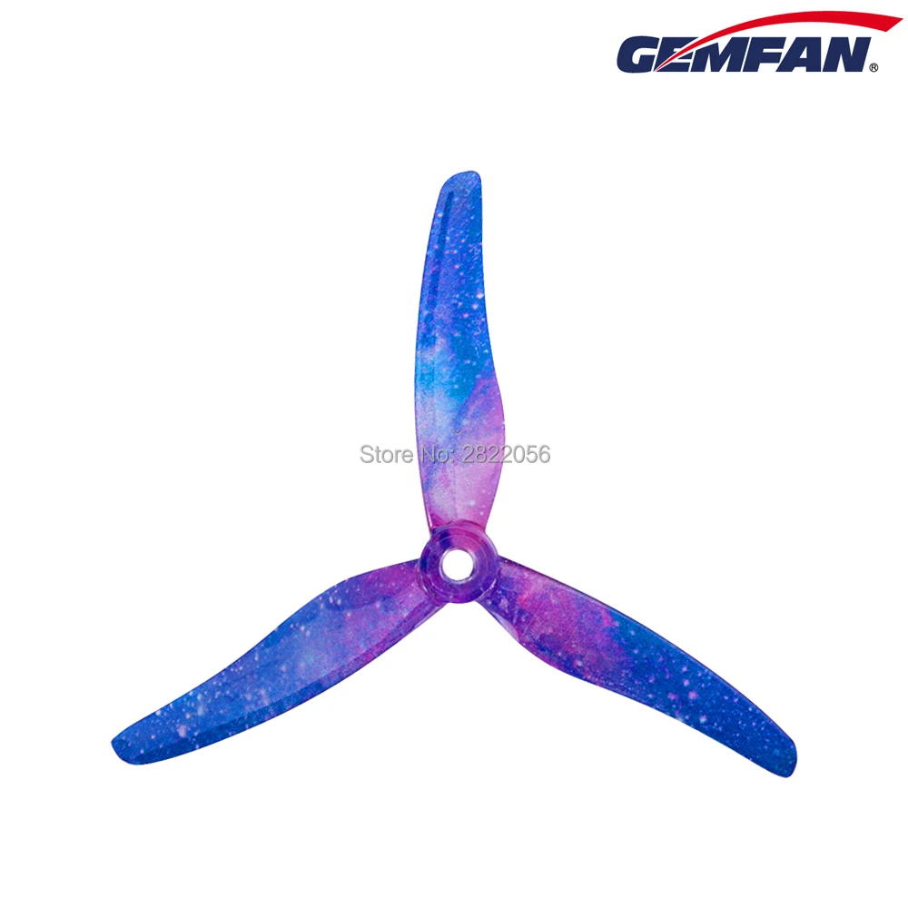 4/2 Đôi Gemfan 51433 5Inch 3 Lưỡi Dao/Trị Lưỡi Cánh Quạt CW CCW Không Chổi Than động Cơ FPV Cánh Quạt Cho FPV Máy Bay Không Người Lái