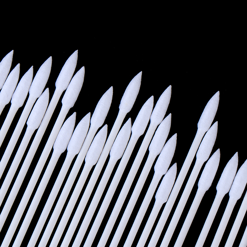 25/100ชิ้น/ถุงทิ้งผ้าฝ้าย Swab เครื่องสำอางแต่งหน้าสุขภาพหูเครื่องประดับทำความสะอาด Sticks Buds เคล็ดลับผ้าฝ้าย swab