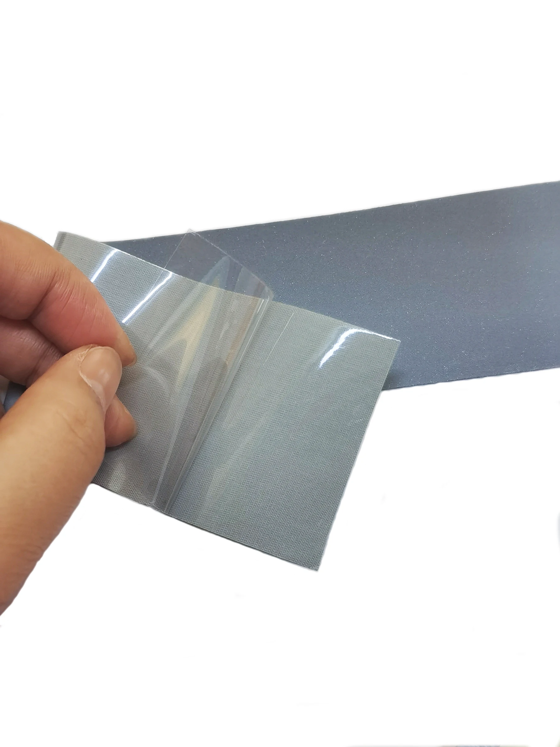 5Cm Phản Quang Tự Dán Vải Cao Sáng Phản Quang Dán Dây Cho Ô Tô Đậm Màu Xám 420 Cd/(lx. M2) DIY May Trên Quần Áo