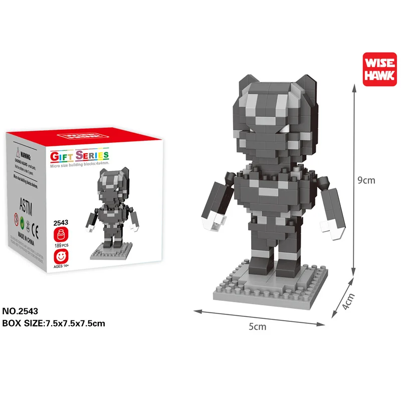 Disney Khối Xây Dựng Avengers Micro Kim Cương Các Hạt Nhỏ Lắp Ráp Xây Dựng Khối Sắt Người Nhện Đồ Chơi Tự Làm Các Khối Xây Dựng