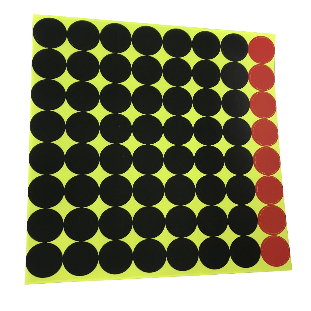 1 "ยิง Splatter Splash เป้าหมายสติกเกอร์640ชิ้น/แพ็ค Suitalble สำหรับยิงเป้าหมายสำหรับปืน Airgun เม็ดปืน BBs