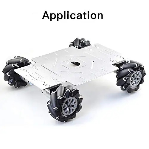 20KG Load 96mm Omni Mecanum Wheel with 4/6mm Couplings for Arduino Raspberry Pi DIY STEM Toy Parts