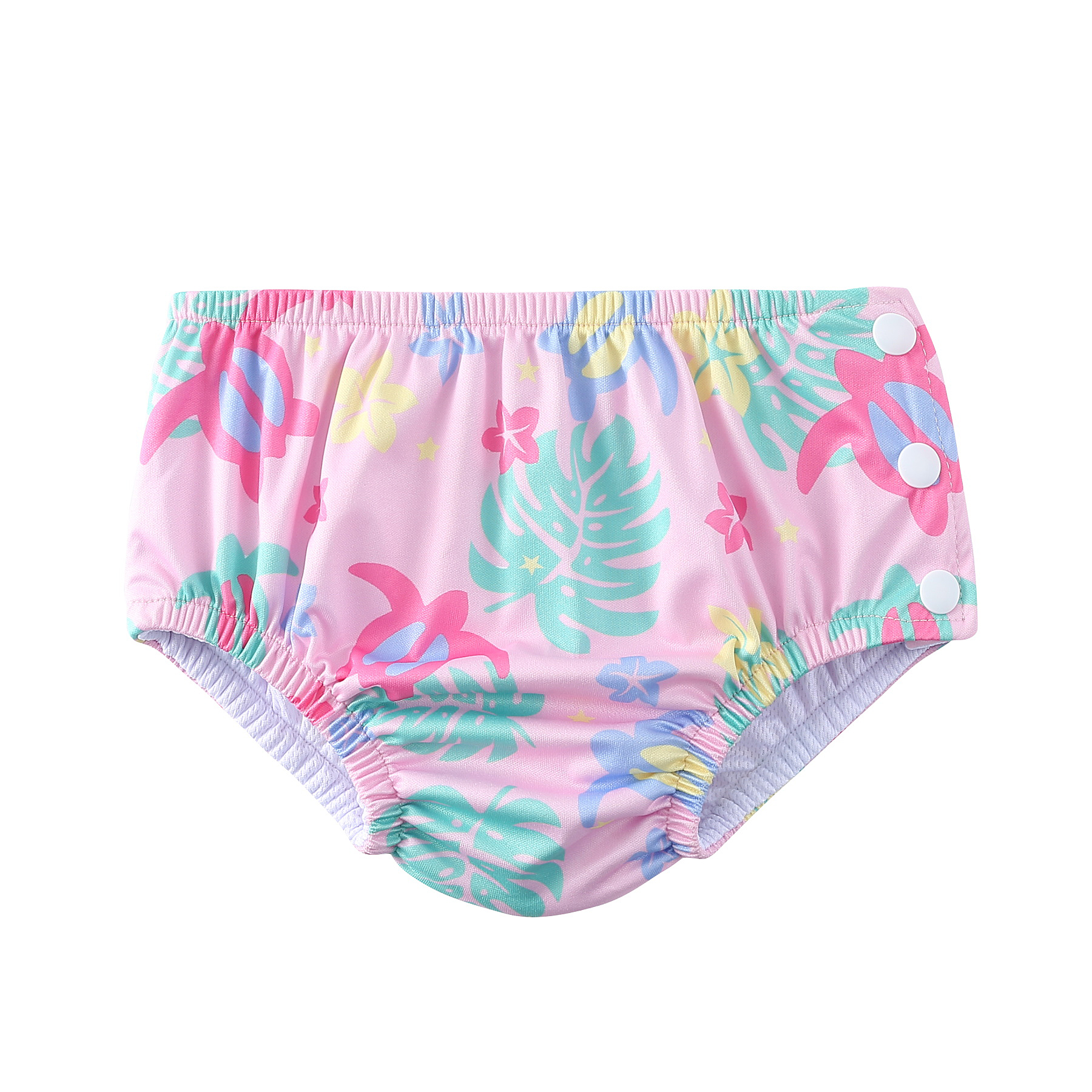 Babyland Baby wiederverwendbare 1PC Schwimmwindeln Jungen oder Mädchen Cartoon Bademode Kinder verstellbare Sommer Schwimmen Windelhosen