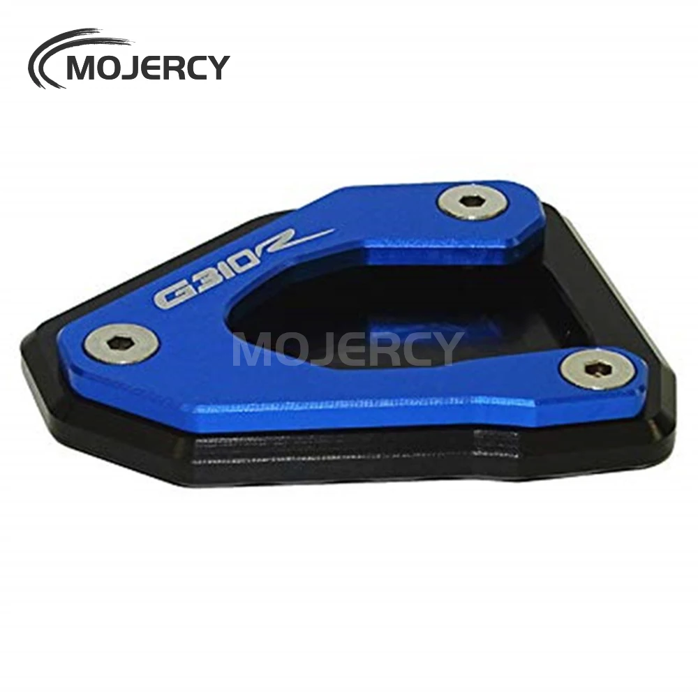 Ekstensi Penyangga Kickstand Sisi Pelat Pembesar Dudukan Aluminium Sepeda Motor CNC untuk BMW G310R G 310R G 310R 2017-2019 2018