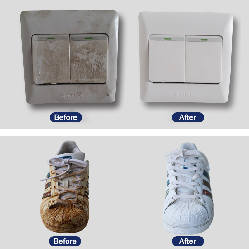 100 Cái/lốc Melamine Bọt Biển Magic Bọt Biển Tẩy Cho Nhà Bếp Văn Phòng Nhà Tắm Melamine Làm Sạch Bọt Biển 100X60X15MM