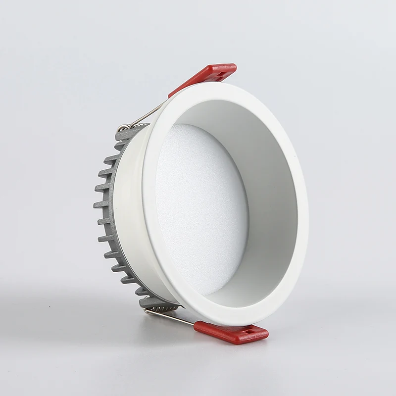 Luz empotrada antideslumbrante LED COB, 18W, 24W, regulable, 85-265V, foco de lámpara de techo, 12W, 15W, iluminación para el hogar, sala de estar y dormitorio
