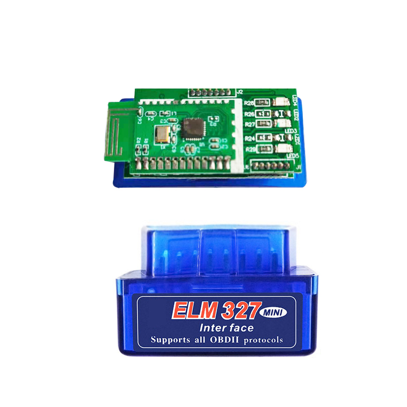 Siêu Mini ELM327 Bluetooth V1.5 Đôi Pic18f25k80 WIFI ELM 327 V1.5 OBD2 Máy Quét Đa Năng Disgnostic Dụng Cụ Android IOS