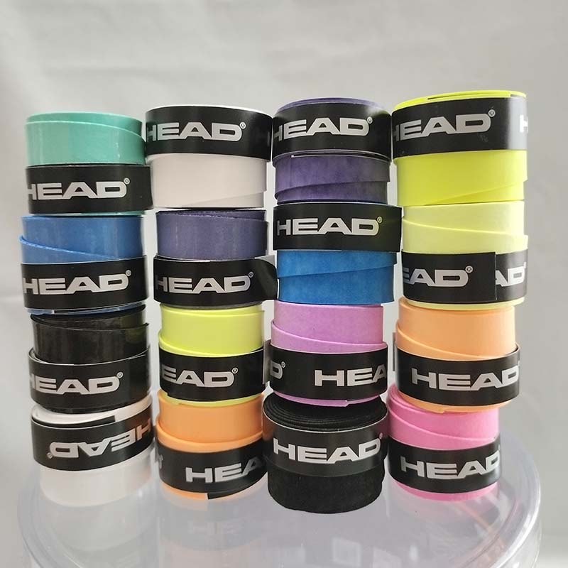 6ชิ้น Original HEAD Overgrip Anti SLIP แร็กเกตเทนนิส Sweatband จับ shock Grip เทปอุปกรณ์การฝึกอบรม