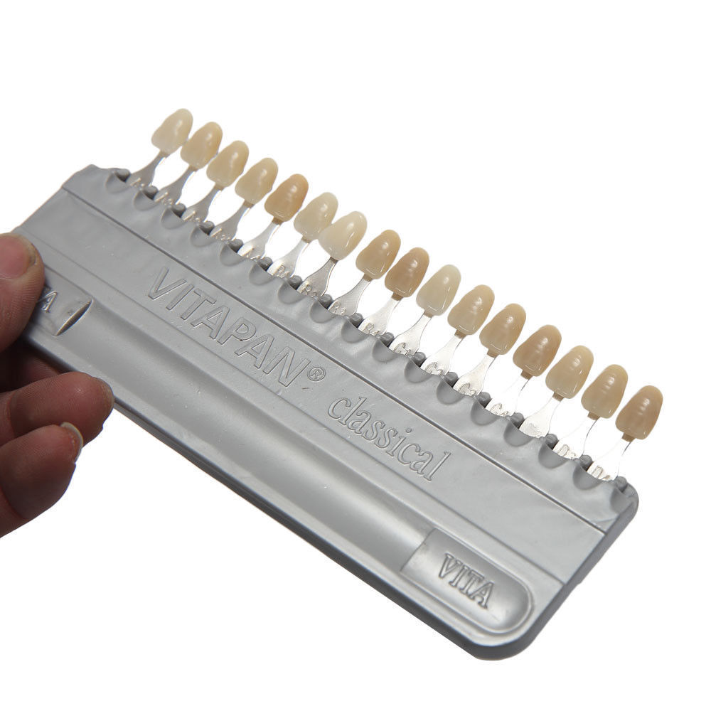 VITA 16 色歯のシェードガイド古典的な歯科機器歯ホワイトニング磁器 VITAPAN 歯モデル比色プレート