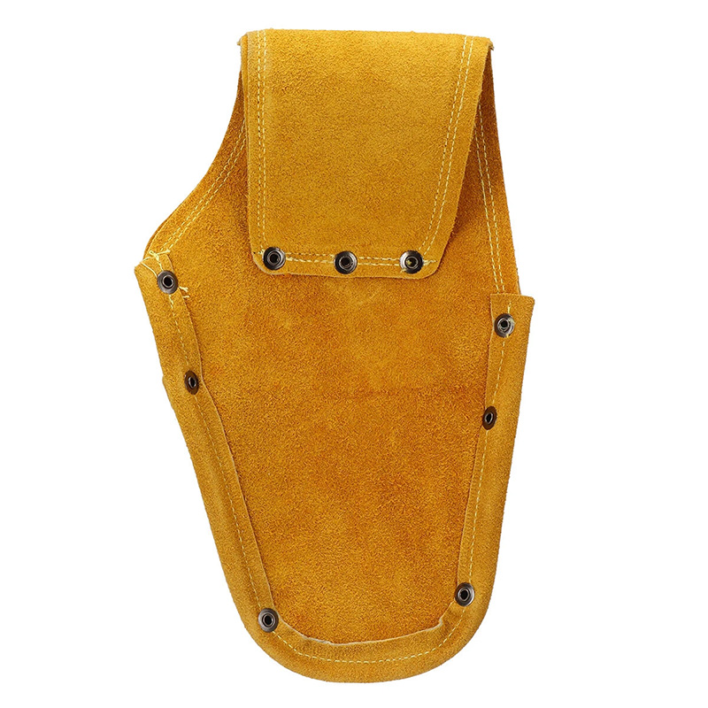Rindsleder Bohrer Holster Taille Werkzeug Tasche Langlebige Elektrische Taille Gürtel Werkzeug Tasche Tasche Mit Gürtel Für Bohrmaschine Elektrische Schraubendreher