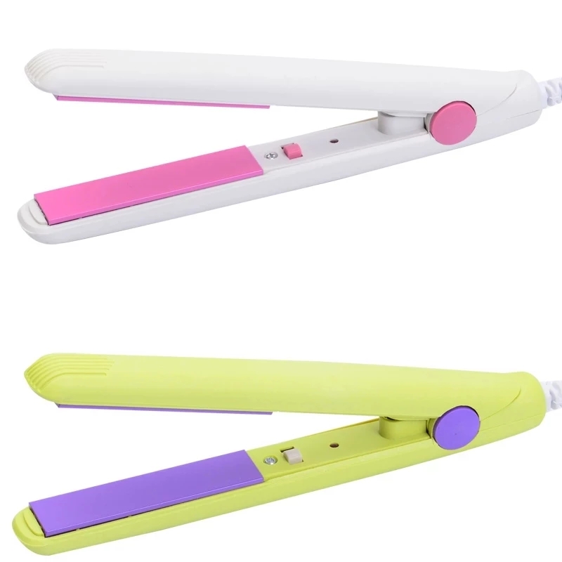 Keramik Mini Rambut Elektronik Besi Keriting Chapinha Pengeriting Setrika Bergelombang Rambut Crimper Alat Penata Rambut 110-220V