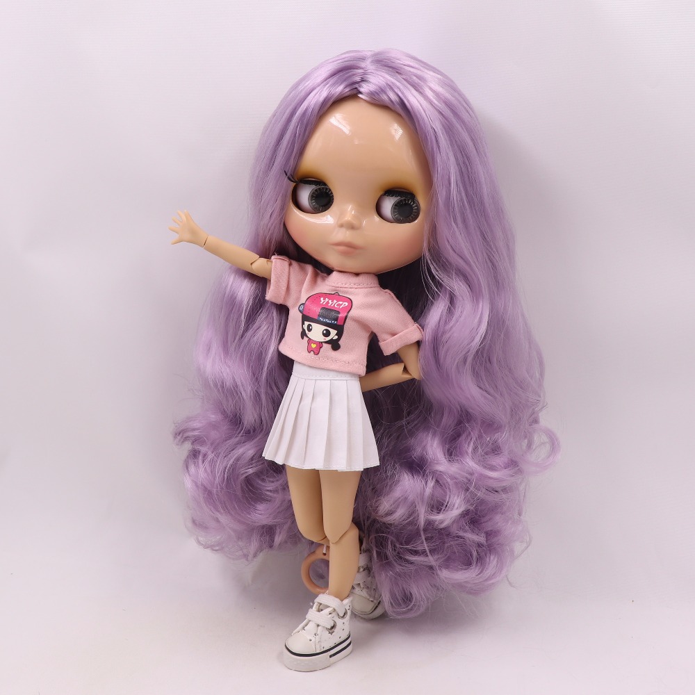 ICY DBS Blyth ตุ๊กตา 1/6 bjd ของเล่น joint body tan skin ตุ๊กตา 30 ซม.เงาสําหรับ DIY custom ตุ๊กตา