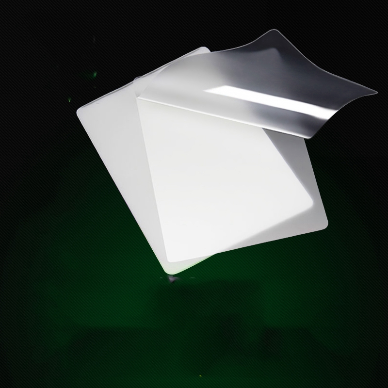 50 ピース/ロット 50 マイク A4 熱ラミネートフィルム PET 写真/ファイル/カード/画像ラミネートポーチラミネーターコールドホットラミネーターフィルム