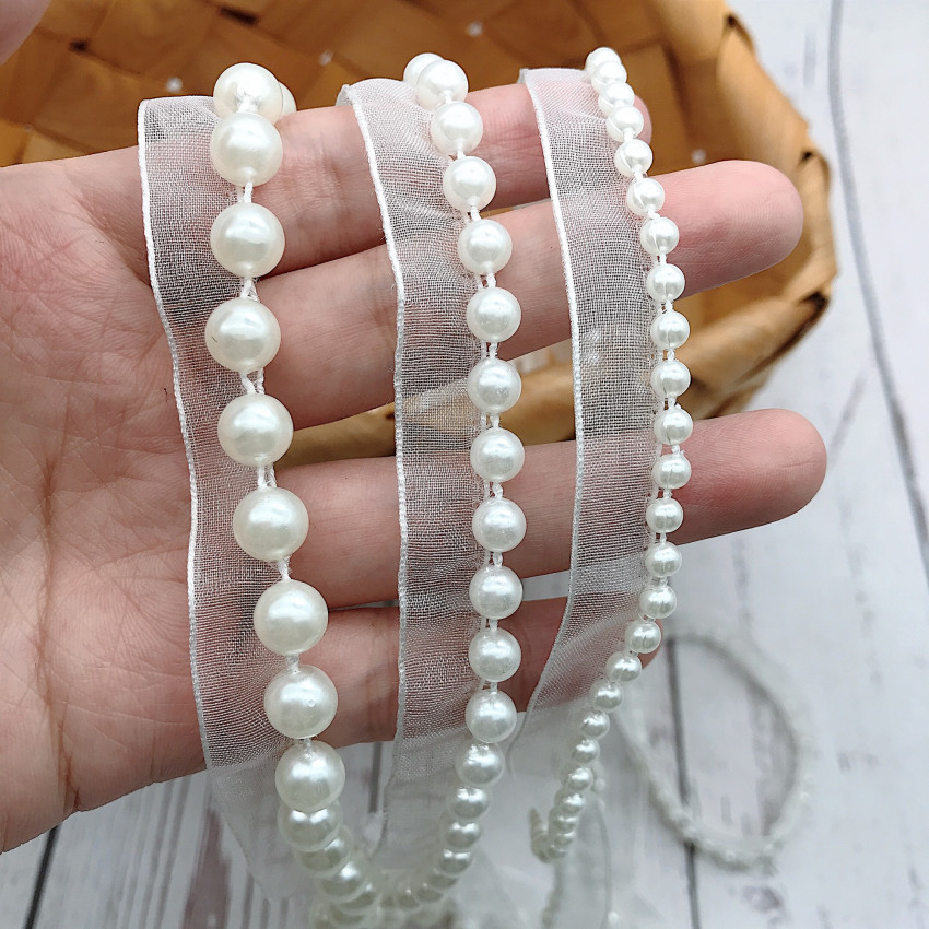 3 ярда/партия, лента из жемчуга