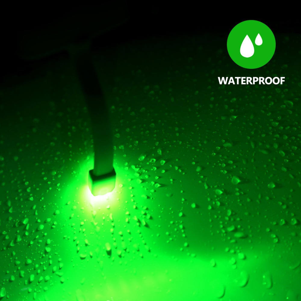 Lampada da bagno impermeabile con sensore di movimento automatico, luce notturna per WC, 16 colori, lampada da bagno impermeabile a batteria