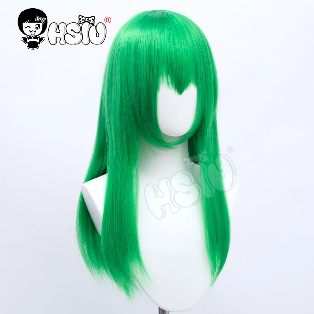 「 HSIU Thương Hiệu 」 26 Màu Dài 60Cm Tóc Thẳng Hồng Xám Trắng Tím Đen Hồng Sợi Tổng Hợp Tóc Giả + Giá Rẻ Thương Hiệu Tóc Giả Lưới