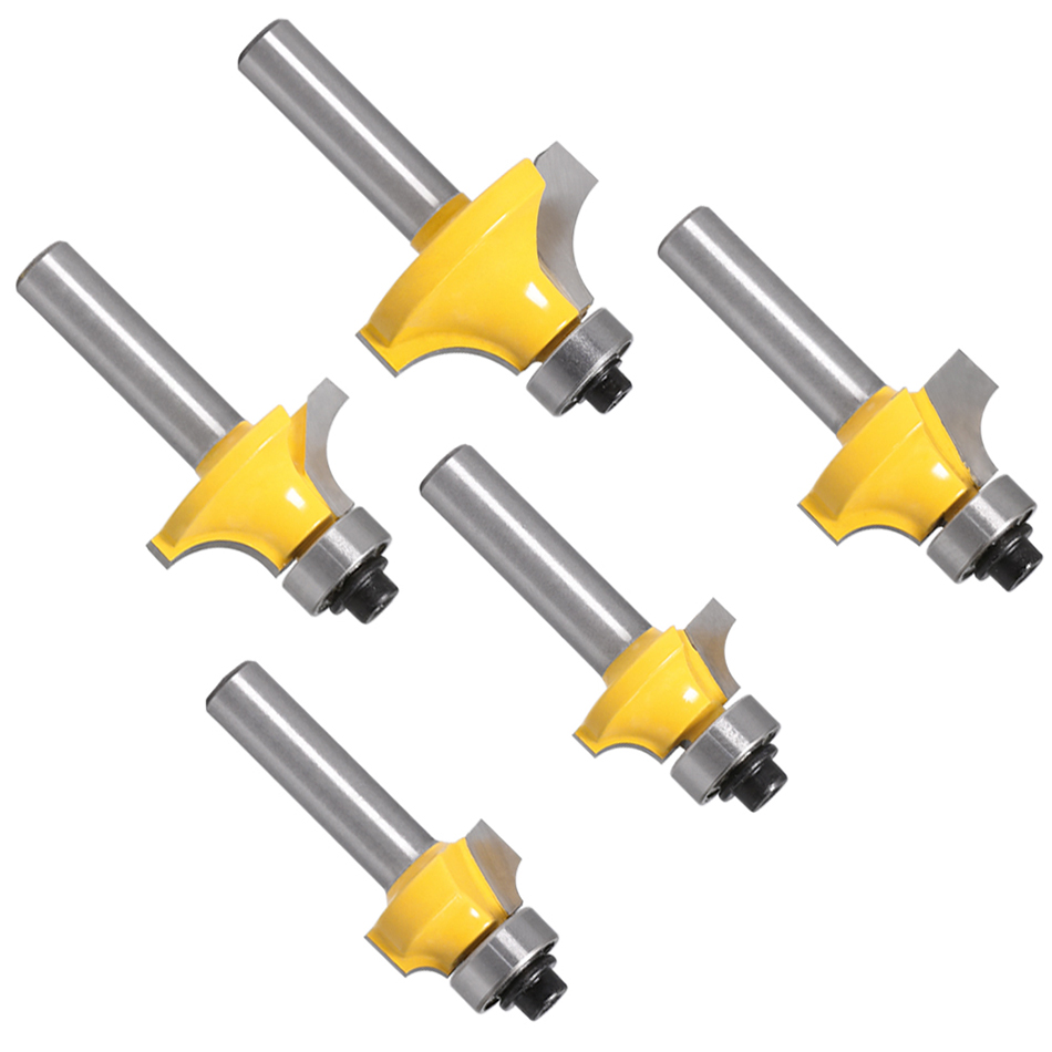 8Mm Góc Tròn Trên Router Chút Với Mang Dao Phay Gỗ Dụng Cụ Làm Rau Cau Hợp Kim Vonfram