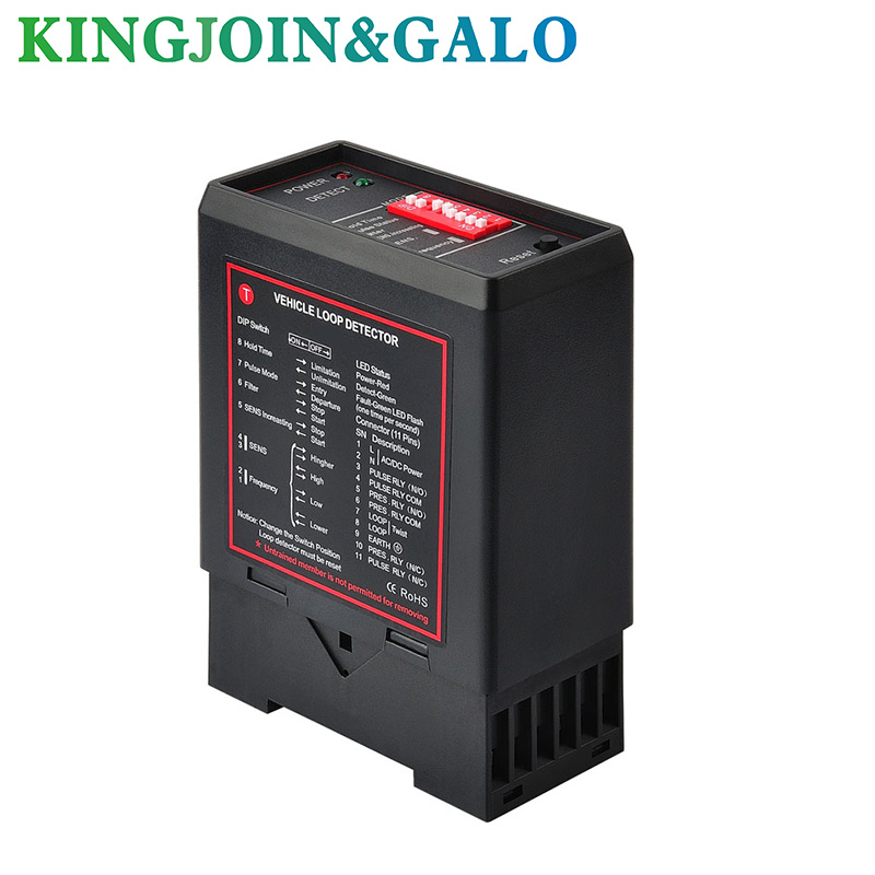 Detector de bucle único para vehículo PD132, 230V CA, 115V CA, 24V CC/CA, 12V CC/CA