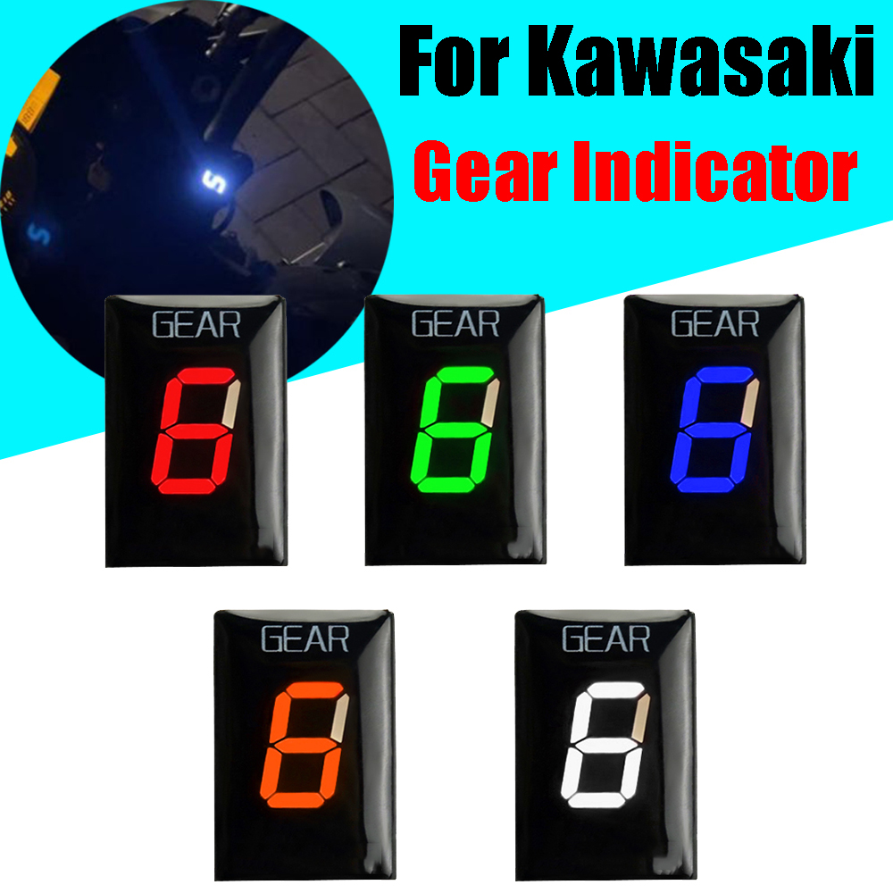 Индикатор шестерни мотоцикла для Kawasaki NINJA 300R Z300 Z650 Z750 R Z750R Z800 e Z800e Z1000 SX Z1000SX Mule