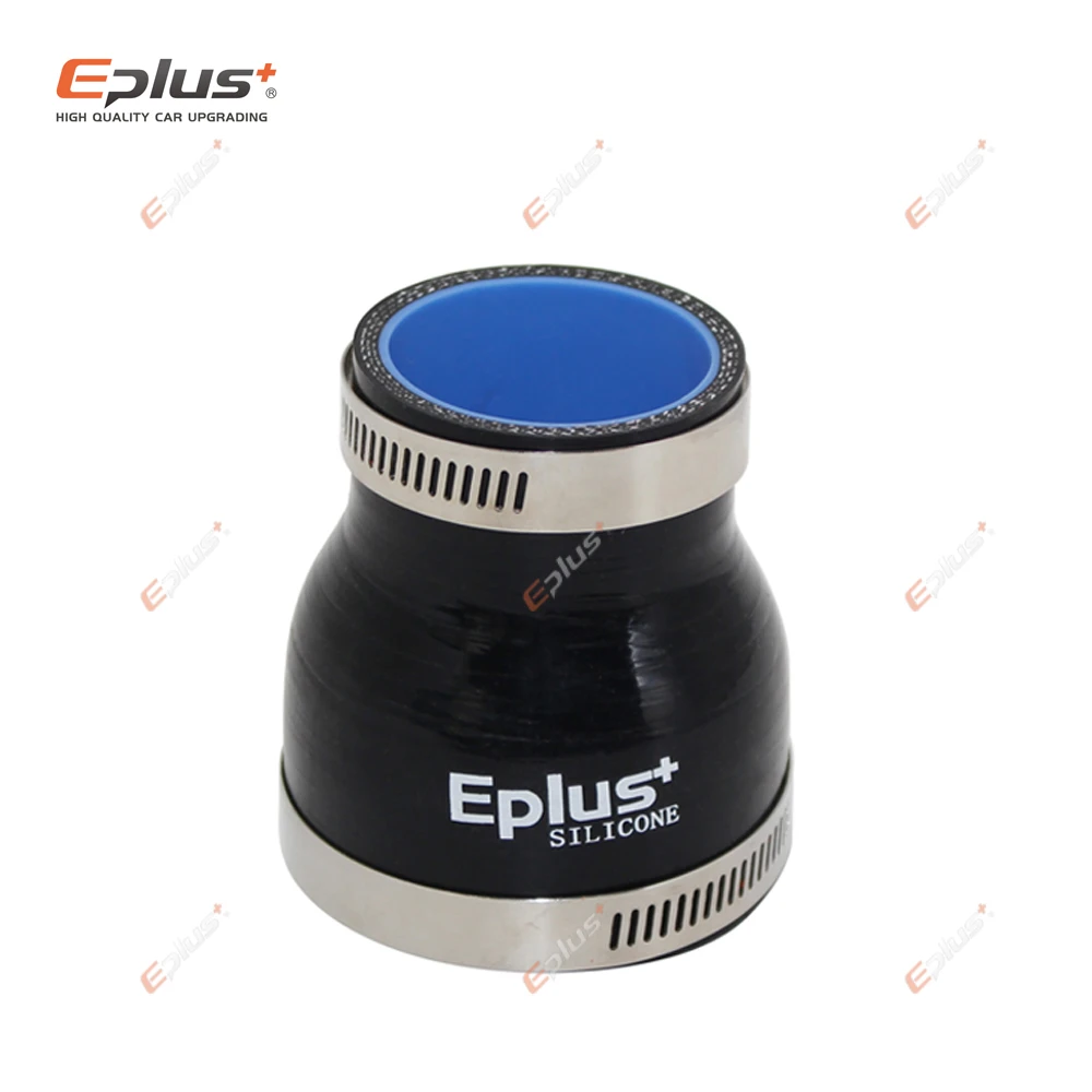 EPLUS Đa Năng Silicone Lửng Ống Thẳng Lớn Đến Bé Cổng Kết Nối Ô Tô Intercooler Turbo Lượng Ống Nối Đen Nhiều Kích Thước