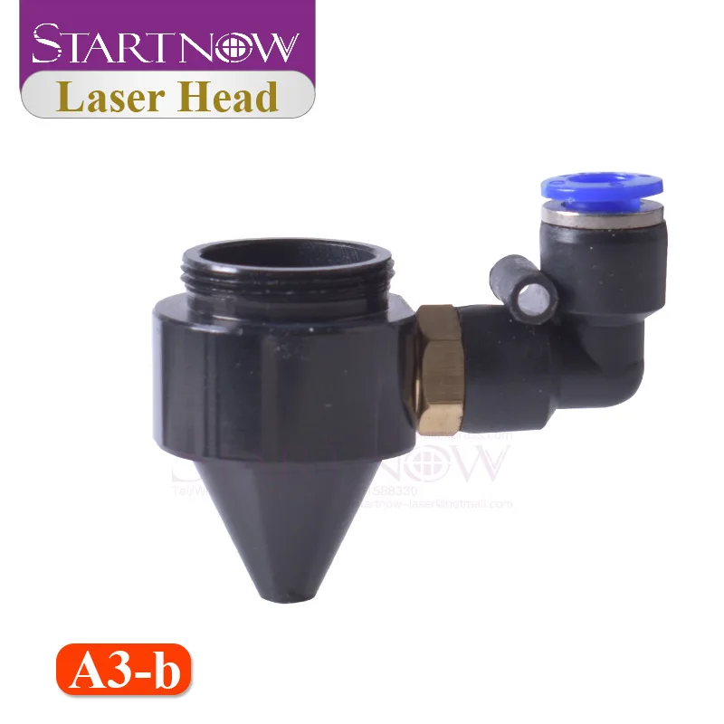 CO2 Đầu Laser Bộ Ống Kính Lấy Nét Thiết Bị và 3rd Gương & Không Vòi Phun CO2 Laser Phản Lực Cho Laser máy Bộ Phận Cơ Khí