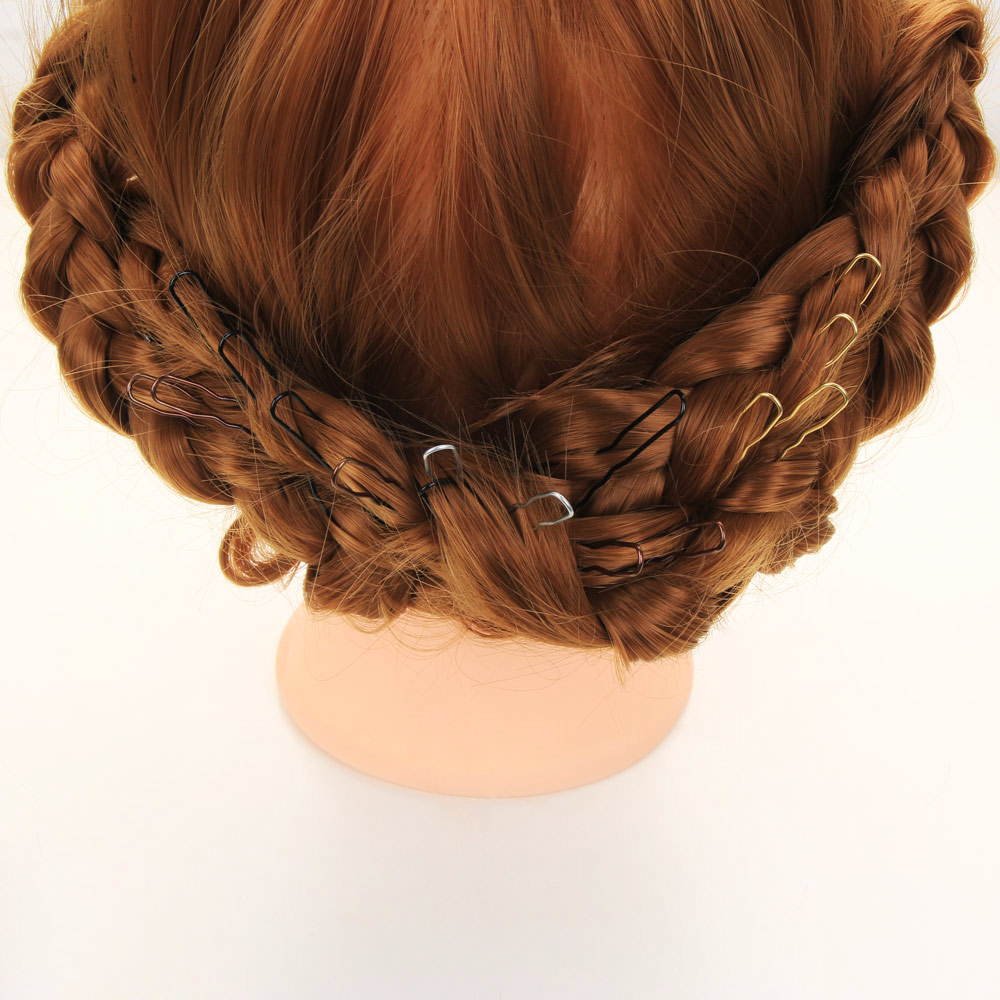 Заколки для волос U-образные, 5/7 см, 20 шт.