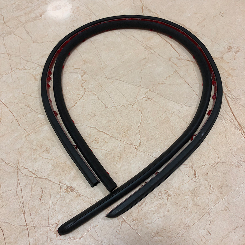 2 Chiếc Cửa Xe Cao Su Dây Chất Độn Cửa Xe Ô Tô Weatherstrip Cho B Trụ Cột Bảo Vệ Keo Dải Silicon Cho Tự Động đệm Cửa