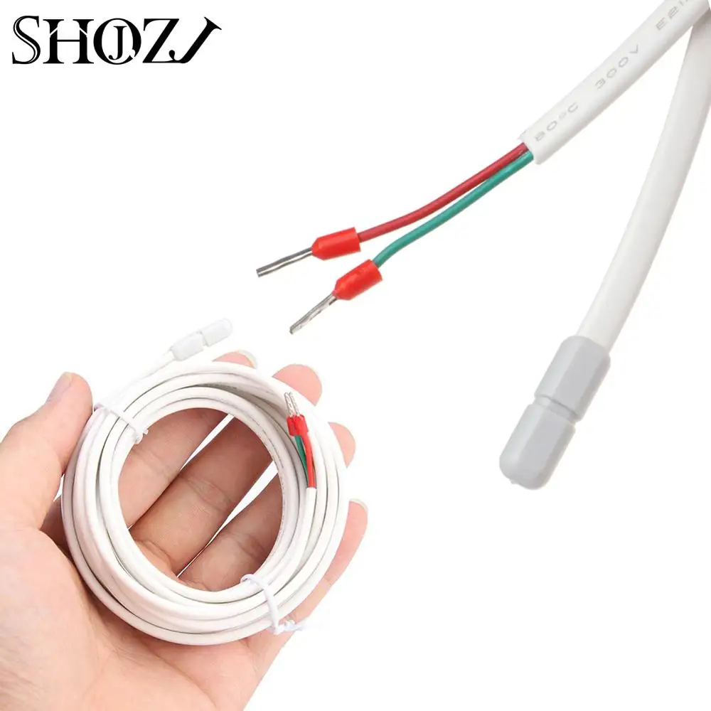 Sensor 10K 3950, sensor externo para sistema de calefacción por suelo radiante, termostato, medida de temperatura interior/exterior