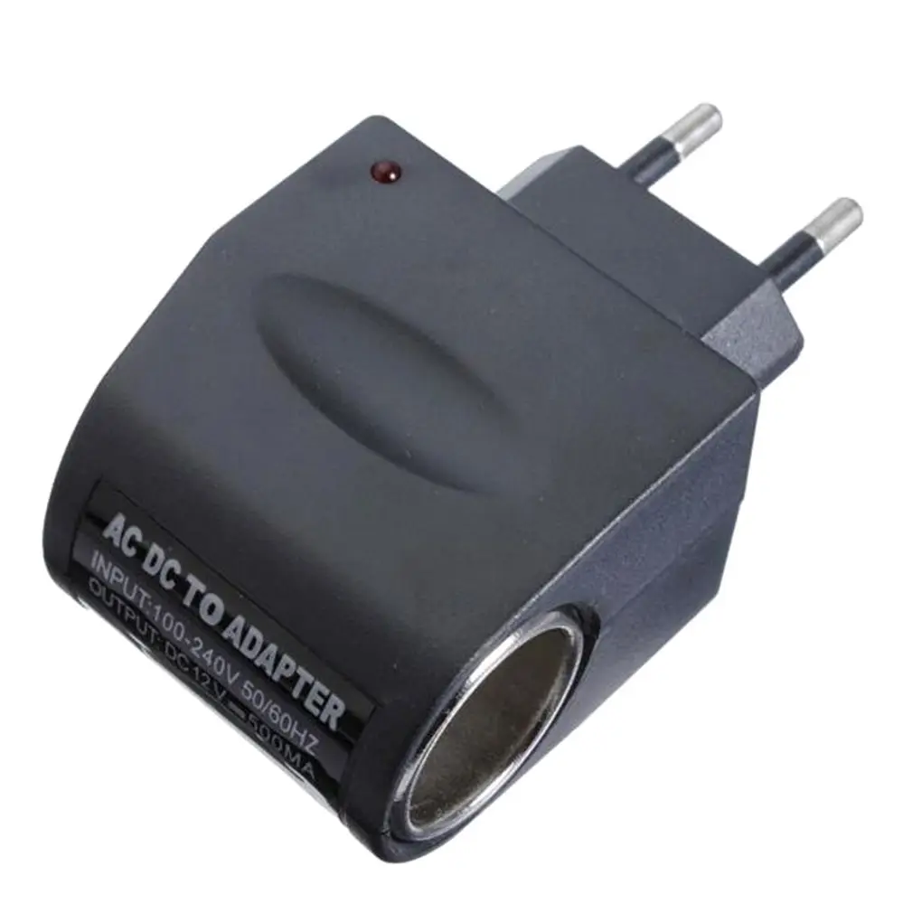 Hộ Gia Đình Sạc Xe Hơi Xì Gà Lửa 110V-220V AC Sang 12V DC Điện Tự Động Chuyển Đổi Adapter Ổ Cắm