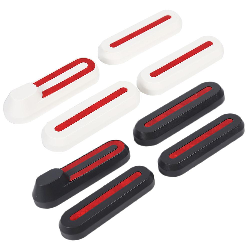4pcs Scooter Front Rear Wheel Tyre Cover Hubs Protective Shell Case Sticker for Xiaomi M365 Electric Scooter Skateboard
