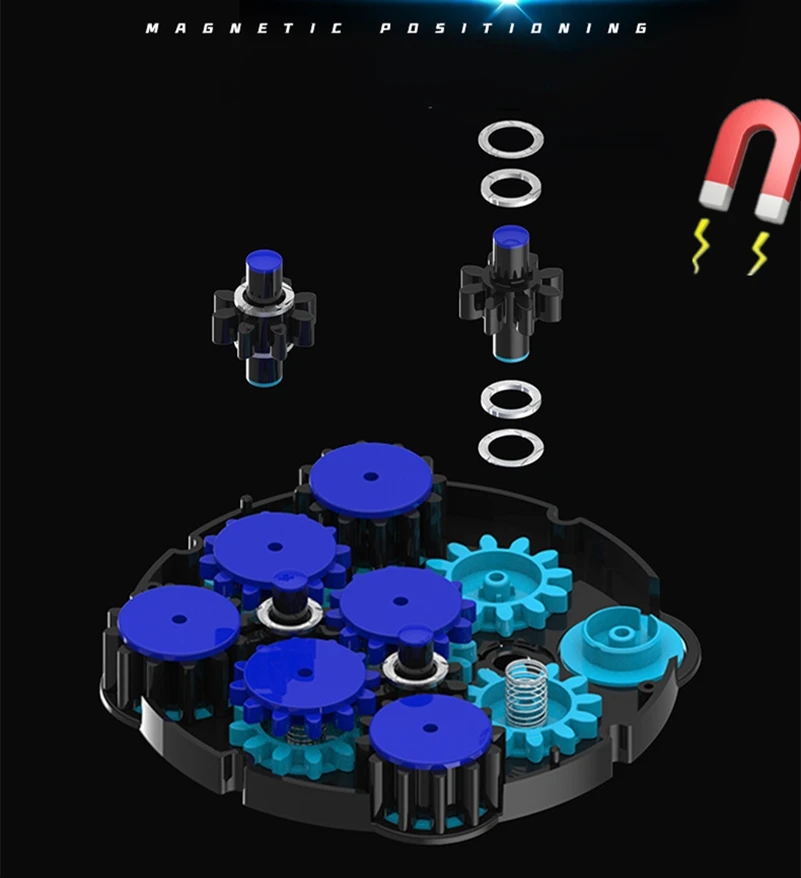Reloj mágico QiYi Speed cube, reloj magnético Shengshou, reloj mágico magnético, reloj Sengso, reloj mágico profesional, juguetes de cubo