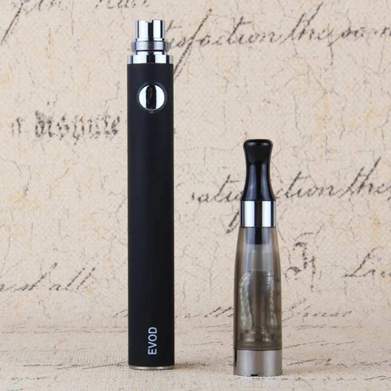 E-Zigarette Single TOP CE4 EVOD Kit Elektronische Zigarette 900 mAh eGo Verdampfer 1,6 ml Zerstäuber Shisha Vape Pen Set