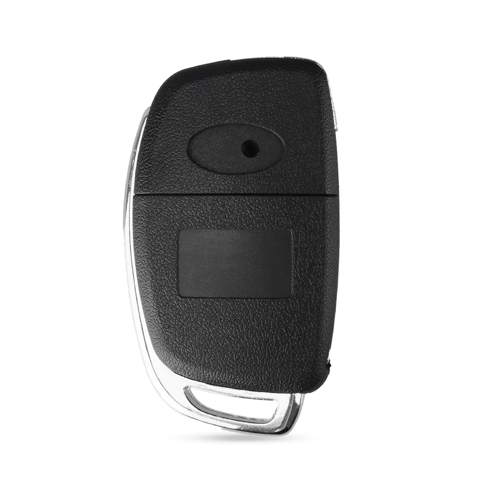 KEYYOU 3 Nút Gập Flip Remote Chìa Khóa Xe Vỏ Chìa Khóa Dành Cho Xe Hyundai Solaris Ix35 Ix45 Loạt Tự Động Khóa Tẩy Trống ốp lưng Fob Uncut