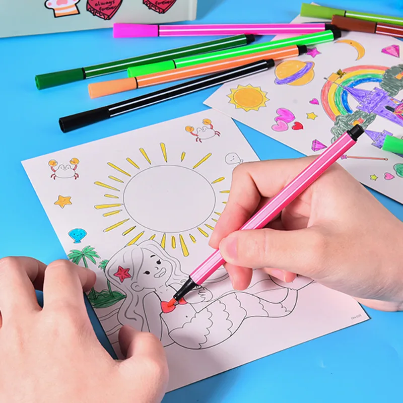 9 ชิ้น Magic Rainbow สี Scratch Art ภาพวาดกระดาษการ์ดชุดการ์ตูนไดโนเสาร์ Unicorn Drawing Board เด็ก DIY ของเล่นเพื่อการศึกษา