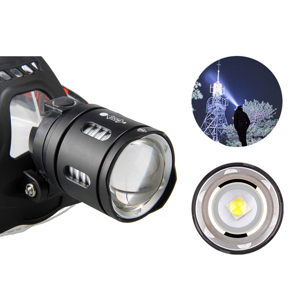 Poderoso xhp70.2 xhp50.2 led farol zoom cabeça lâmpada lanterna tocha 18650 bateria usb recarregável lanterna de pesca