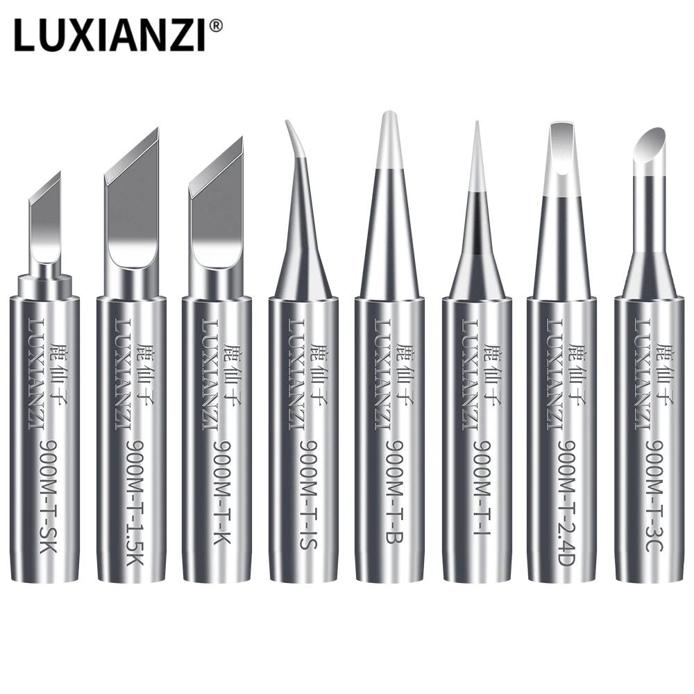 LUXIANZI Đồng Nguyên Chất Đầu Hàn 900M-T Cho BGA Hàn Accessorie Đầu Chì SGS Chất Lượng Cao Giá Rẻ Mỏ Hàn Đầu