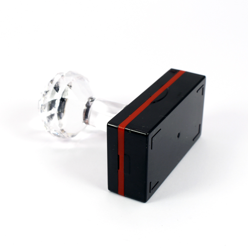 Sello fotosensible Rectangular profesional, sello Personal, sello personalizado para boda, 20x50mm