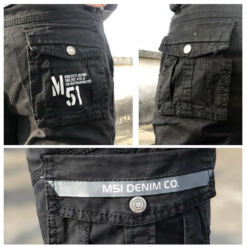 BAPAI メンズファッションワークパンツ屋外耐摩耗性登山ズボン作業服ストリートファッションカーゴパンツ