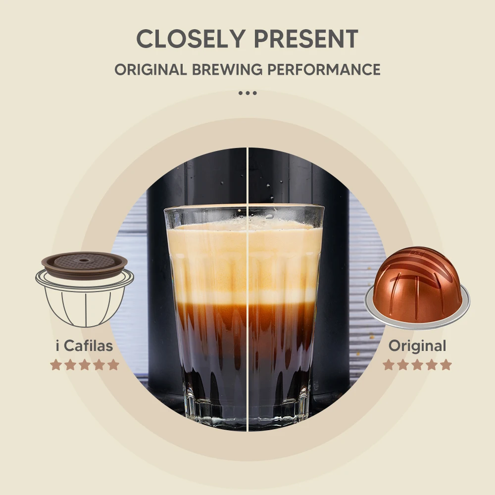 Многоразовая крышка для капсул Nespresso Vertuo Многоразовые капсулы Nespresso Многоразовый силиконовый чехол для Nespresso Vertuoline & Vertuo