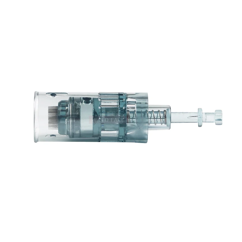20 Chiếc Tiến Sĩ Bút M8 Kim Hộp Mực Derma Bút 3 Khe Cắm Lưỡi Lê Kim 11 16 36 42 Nano Kim Micro da Needling Đầu