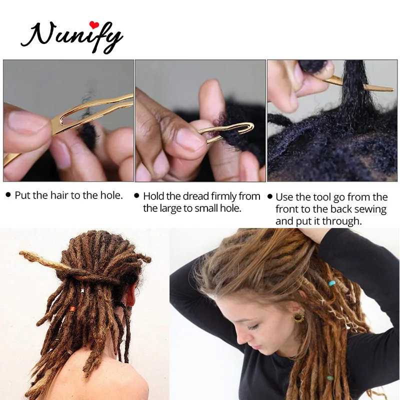 Lồng Vào Nhau Dụng Cụ Locs Deadlocks Kim Tóc Vàng Lồng Vào Nhau Tóc Kim Easylocks Móc Dụng Cụ Móc Kim Móc 1 Cái