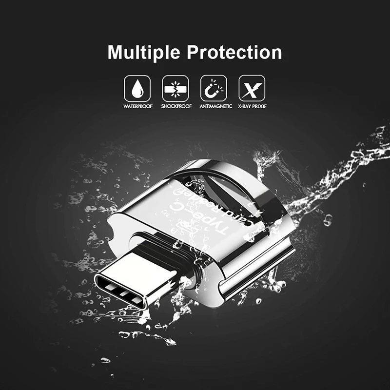 ประเภท C ถึง Microsd TF อะแดปเตอร์ OTG Smart Memory Card Reader Type-C Micro USB To Micro-SD Adapter สําหรับ PC/Mac
