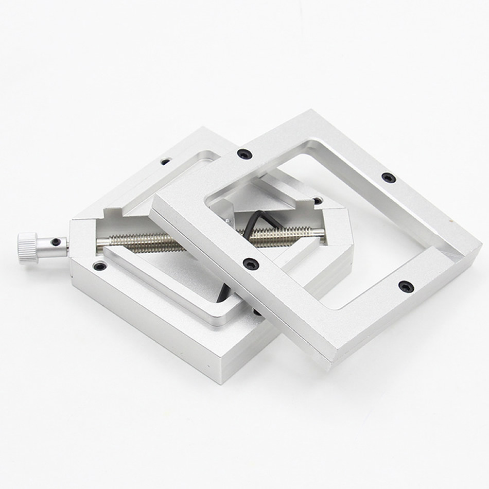 90x90mm Aluminium BGA Reballing Station Schablonen Vorlage Halter Leuchte BGA PCB Chips Solder Ball Rework Reparatur Jig