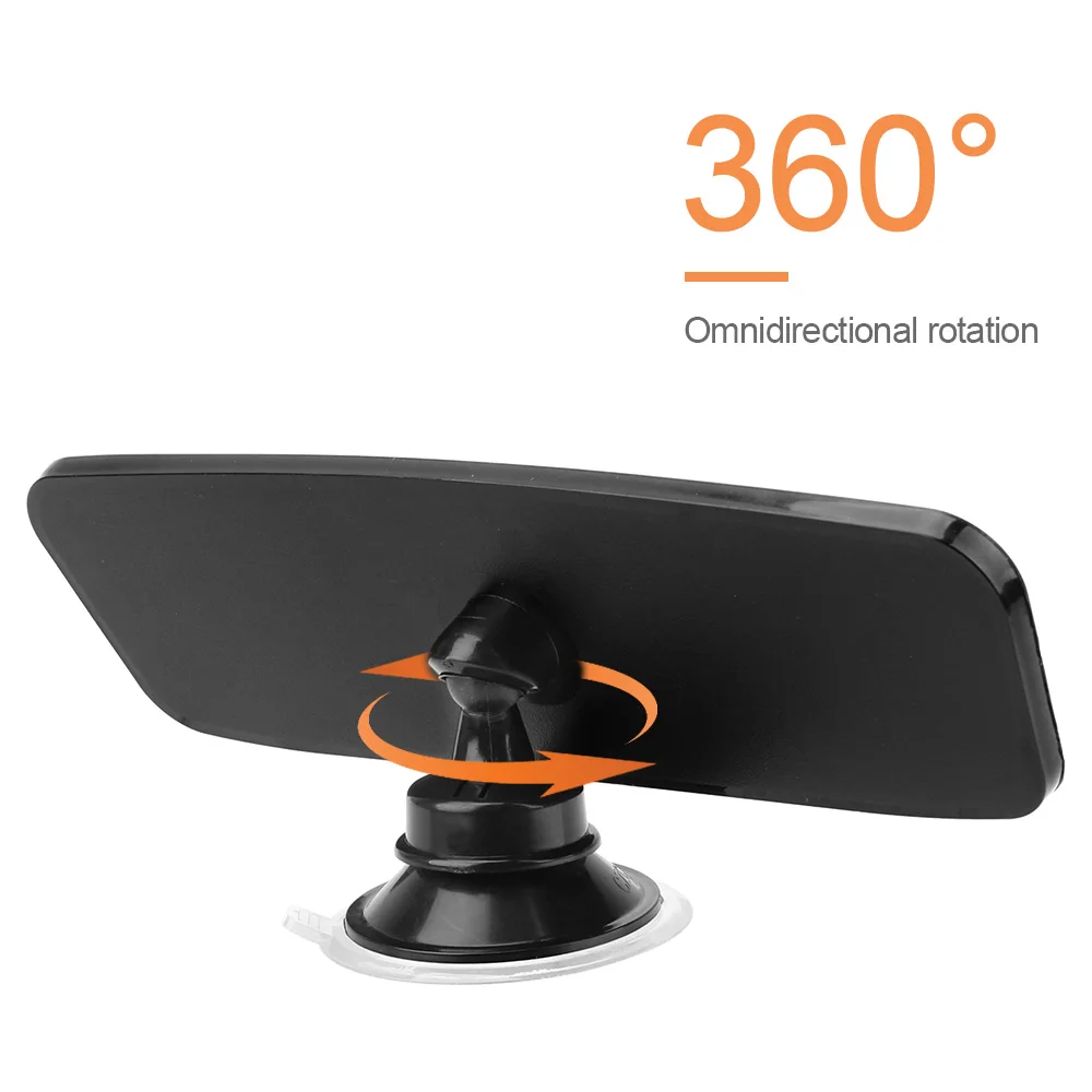 LEEPEE Espejo retrovisor interior del coche Espejo retrovisor gran angular 360 °   Gire accesorios universales para automóviles con ventosa ajustable