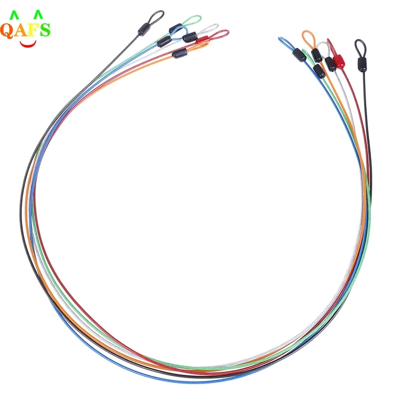 An Toàn Cáp Dây Thép 50Cm Cho Thể Thao Ngoài Trời Xe Đạp Móc Khóa Bảo Vệ An Ninh Hành Lý