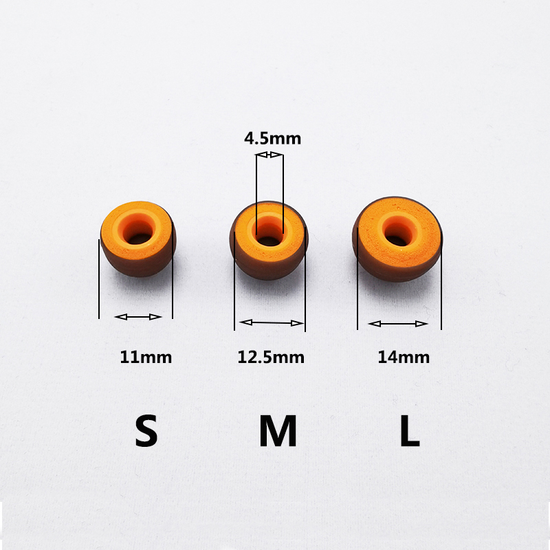 Fones de ouvido de espuma de memória capa de silicone intra-auricular dicas de fone de ouvido tampões almofadas almofada para acessórios de fone de ouvido